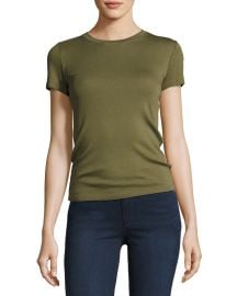 Theory Rodiona 2 Forli T-Shirt   Neiman Marcus green at Neiman Marcus